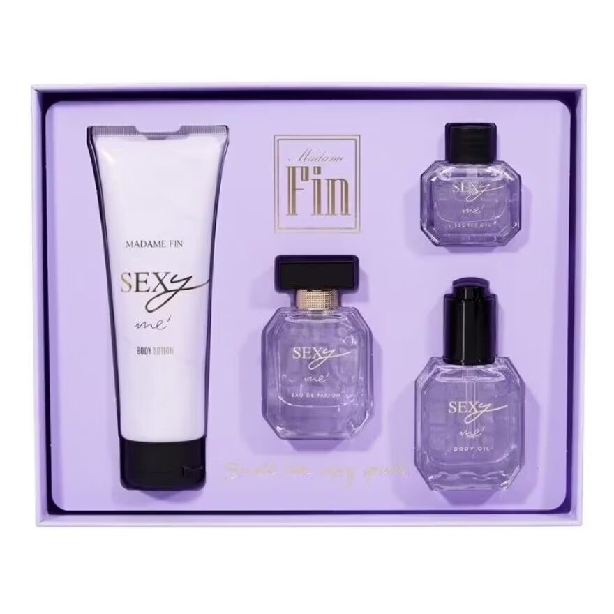 

Madame Fin Эксклюзивный коллекционный набор Sexy Me 4 шт, Purple