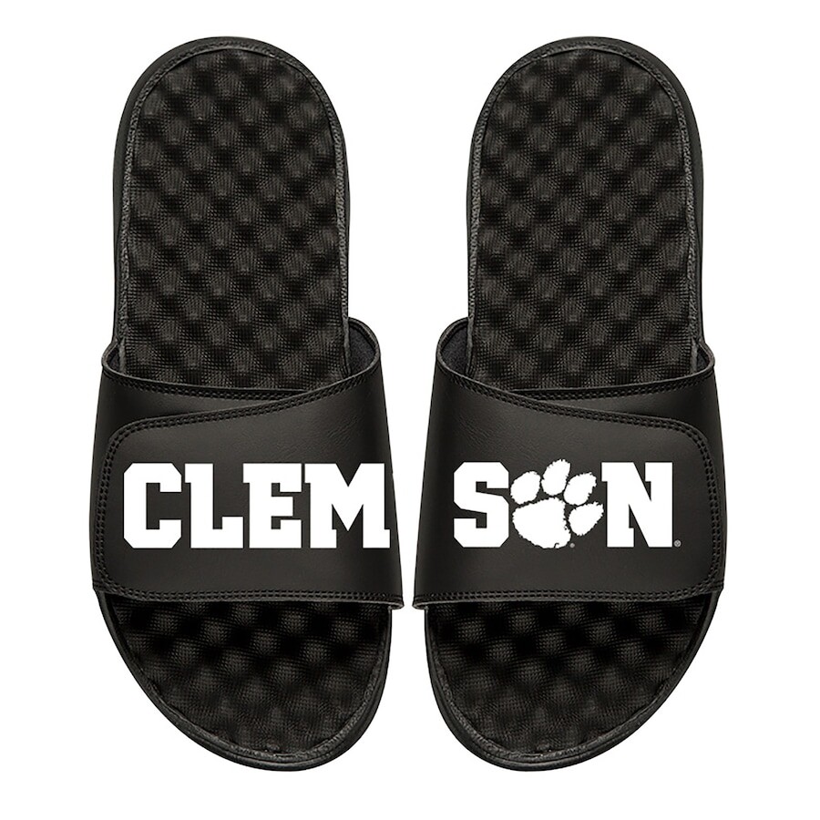 

Шлепанцы ISlide Clemson Tigers, черный