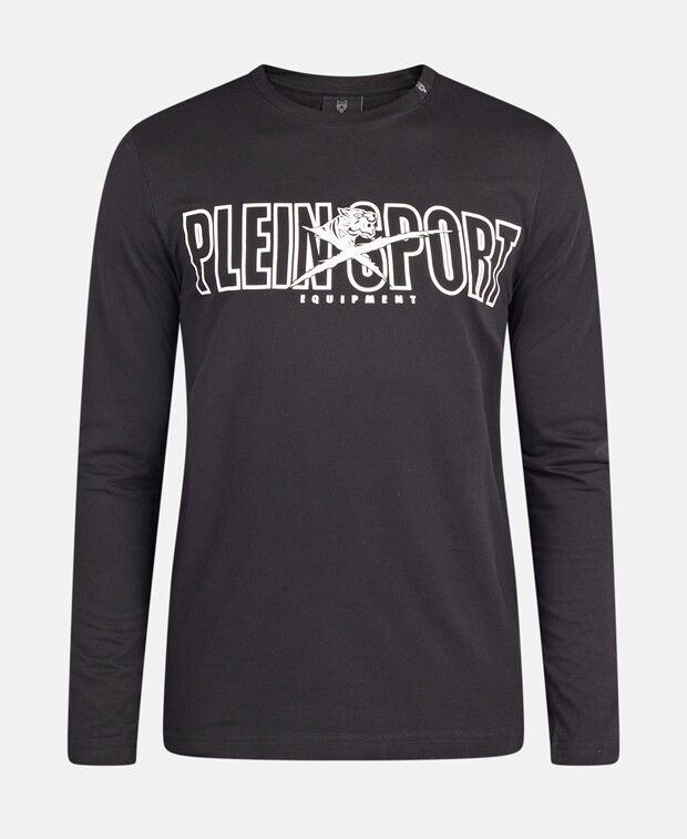 

Топ с длинными рукавами Plein Sport, черный