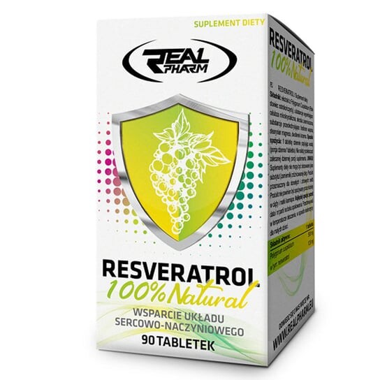 

Real Pharm, Ресвератрол 100% натуральный 90 таблеток