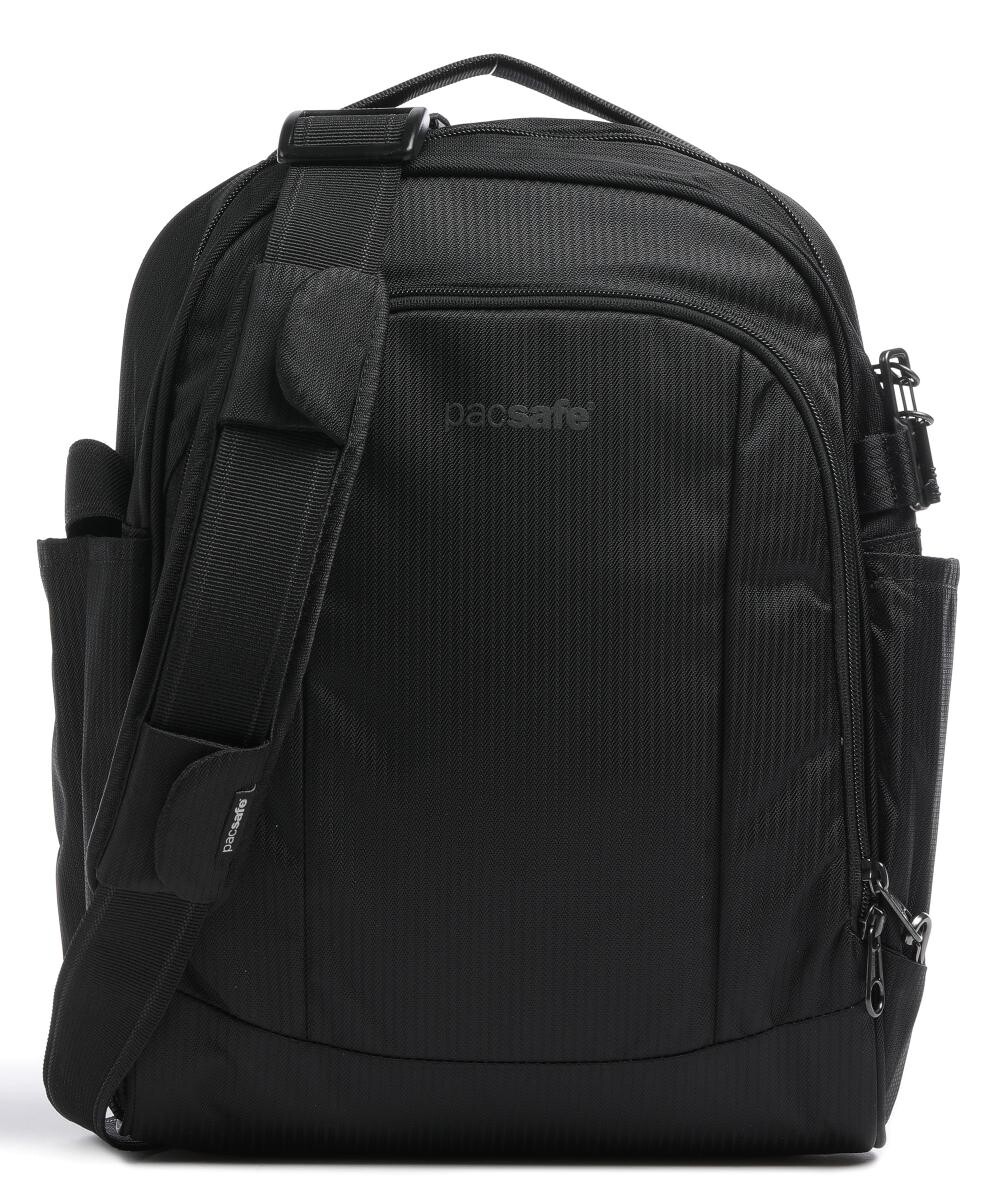 

Сумка через плечо Metrosafe LS250 ECONYL 12 дюймов из переработанного нейлона Pacsafe, черный