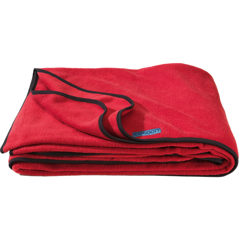 Флисовое одеяло Cocoon, красный