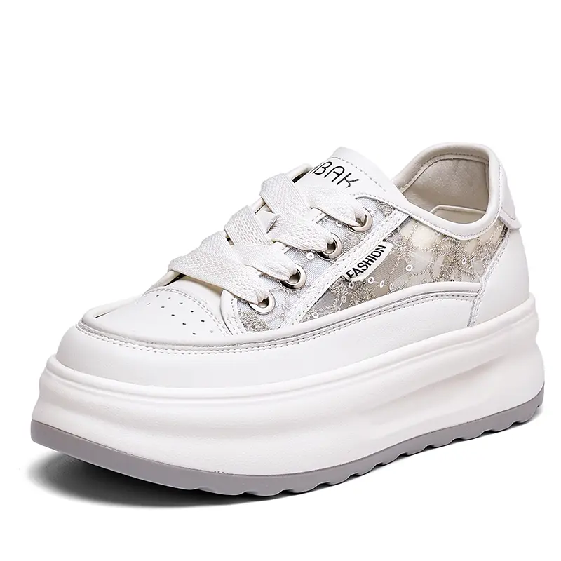 

Кеды, скейтборд обувь женская низкая Nrdrofficial, цвет White and Colorful