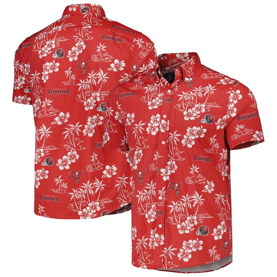 

Рубашка Reyn Spooner Tampa Bay Buccaneers, красный