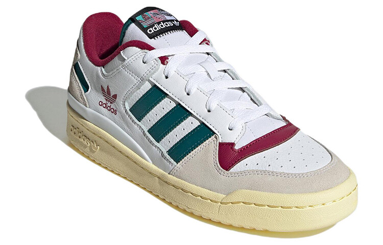 

Adidas Originals Forum Low Белый Бирюзовый Бордовый