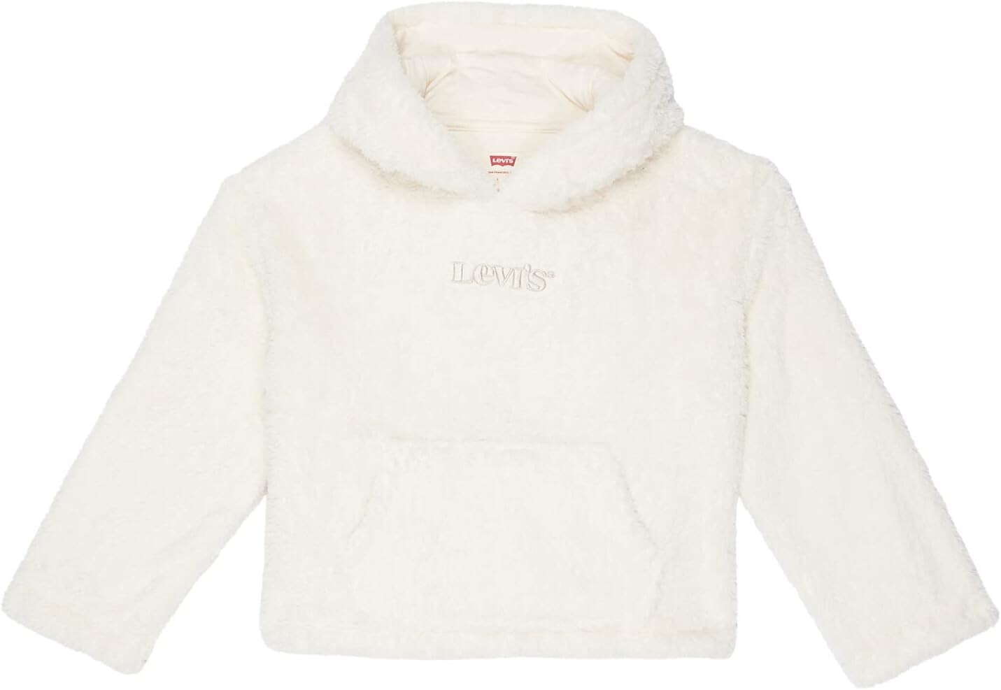 

Худи Levi'S Sherpa Pullover Hoodie, цвет Butter Cream
