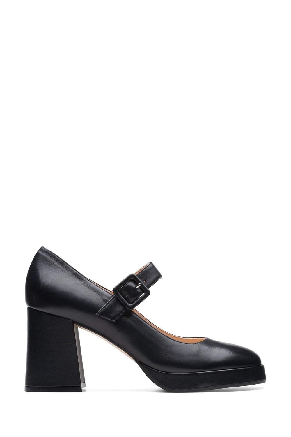 

Кожаные туфли Patema с ремнем Clarks, черный
