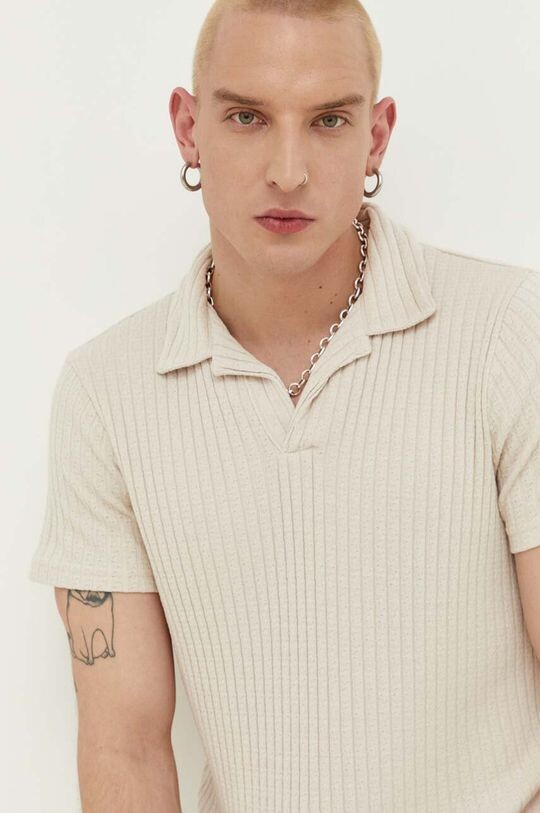 

Компания Холлистер поло Hollister Co., бежевый