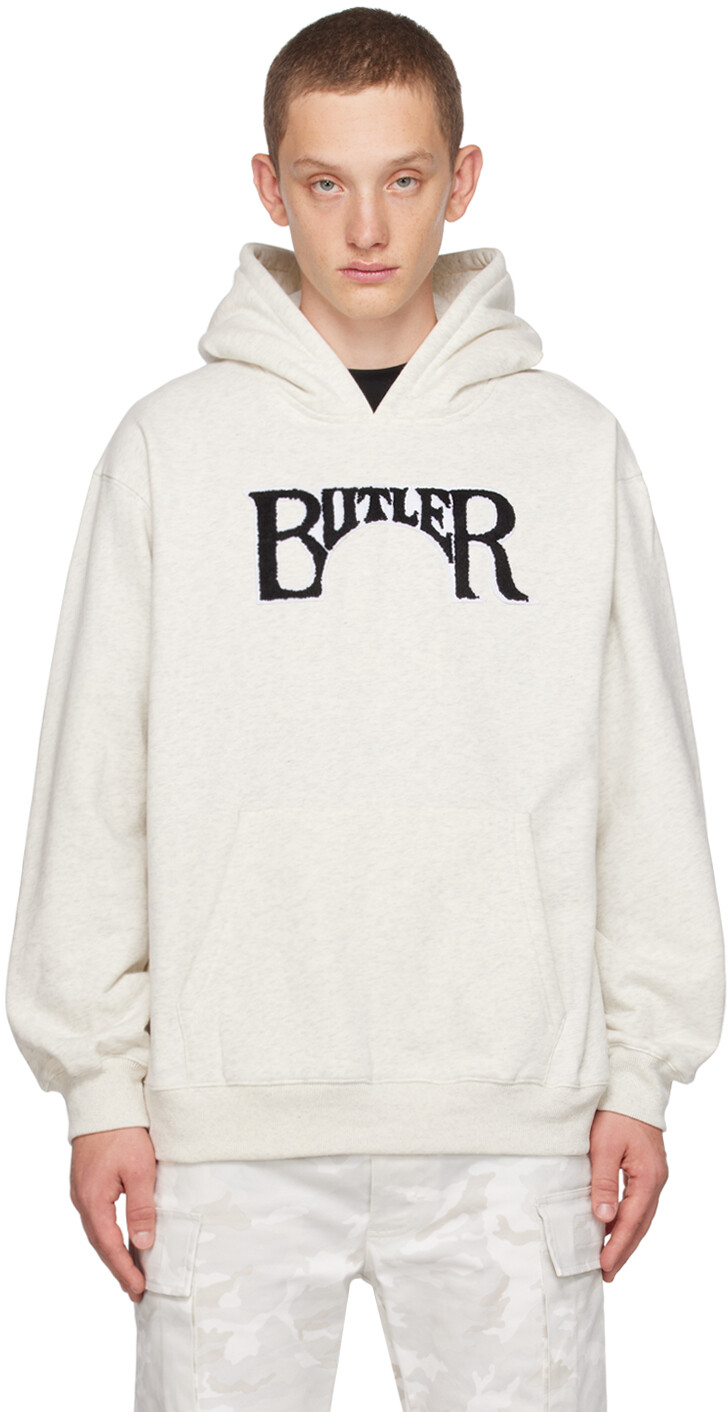 

Эксклюзивное серое худи BUTLER SVC SSENSE, Серый