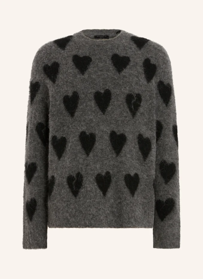 

Amore свитер из альпаки Allsaints, черный
