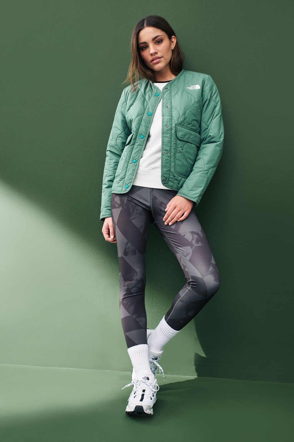 

Стеганая куртка Ampato The North Face, черный
