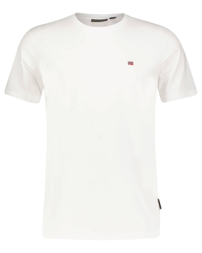 футболка salis с логотипом napapijri белый Футболка salis р/с сумма Napapijri, белый