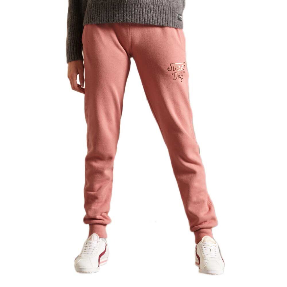 

Джоггеры Superdry Script StyleWorkwear Joggers, розовый