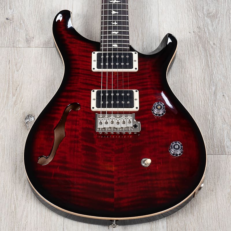 

Электрогитара PRS Paul Reed Smith CE 24 Semi-Hollow Guitar, Rosewood Fretboard, Fire Red Burst