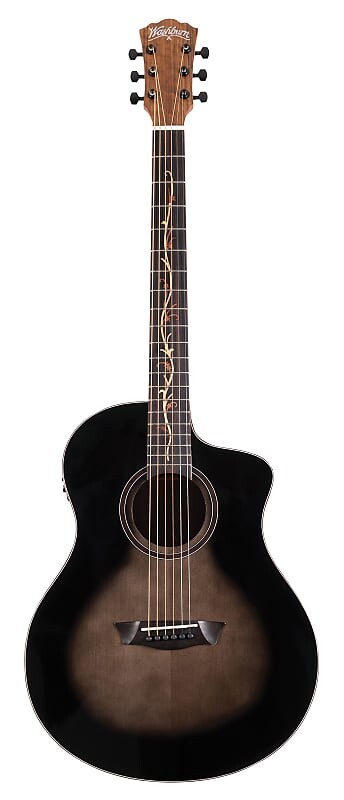 

Акустическая гитара Washburn Bella Tono Studio 9 V CE Charchoal Spruce/Walnut 2020s Natural