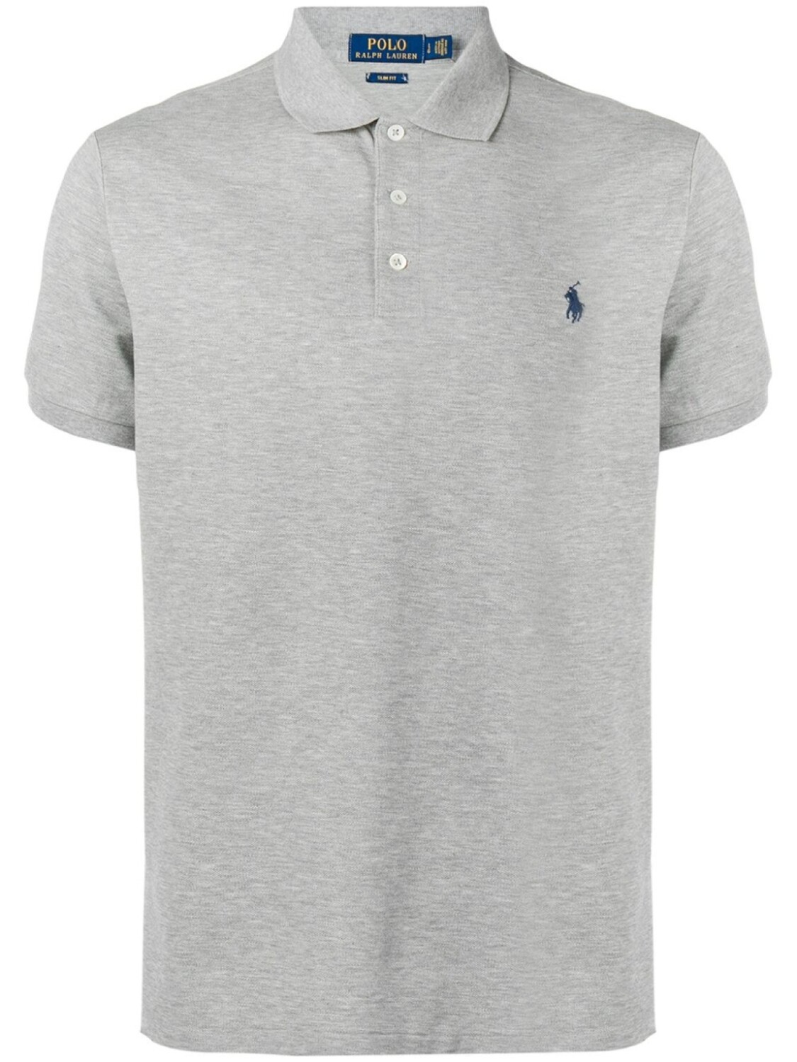 

Polo Ralph Lauren футболка-поло с логотипом, серый