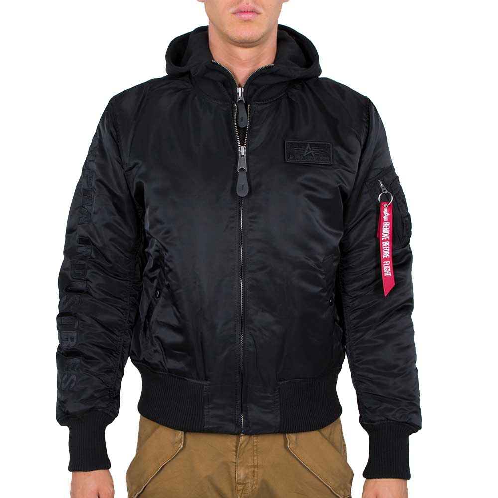 Куртка Alpha Industries MA-1 D-Tec SE, черный