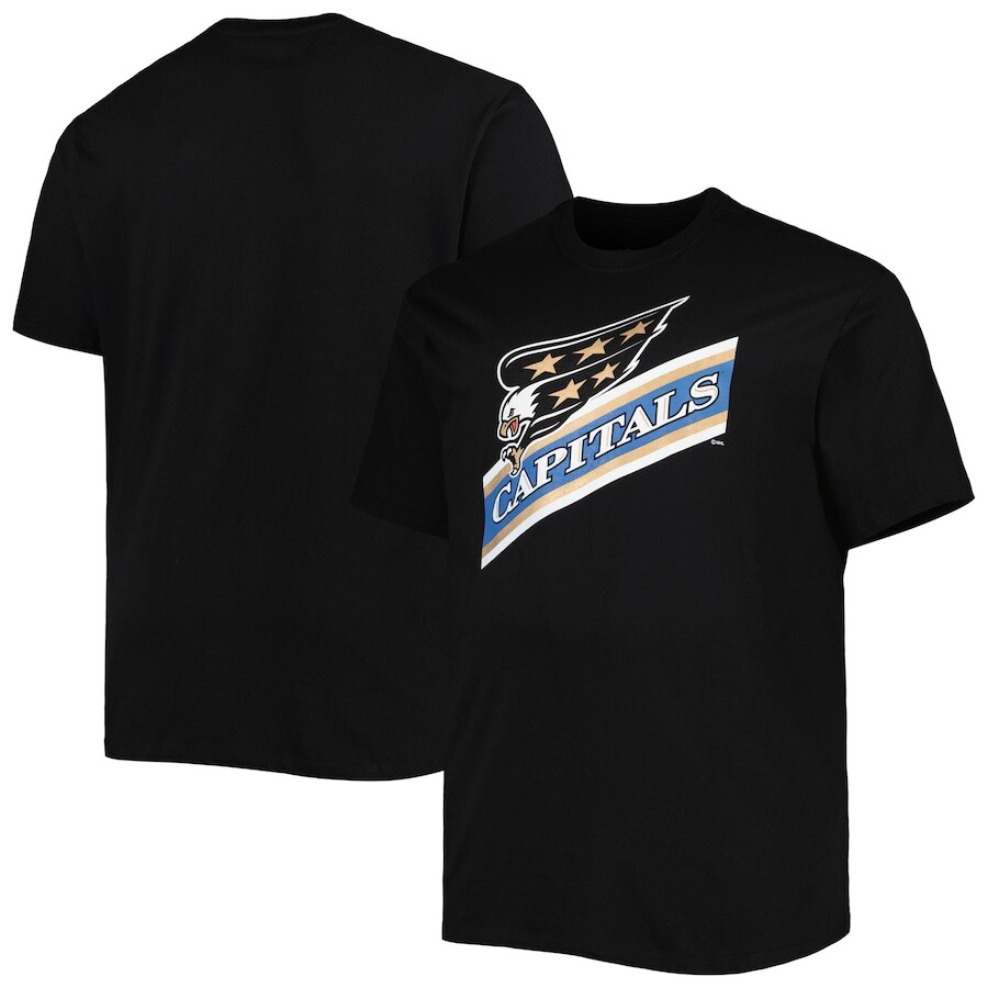

Футболка с коротким рукавом Fanatics Branded Washington Capitals, черный