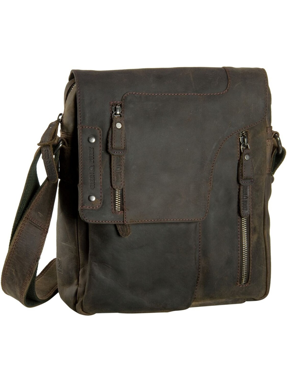 

Сумка через плечо Greenburry Vintage Revival Vol. 2 Revolver Bag, табакко