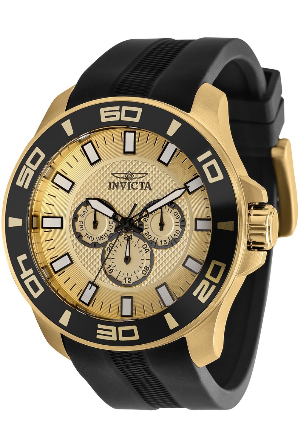 

Часы pro дайвер 35742 50 мм Invicta, золото