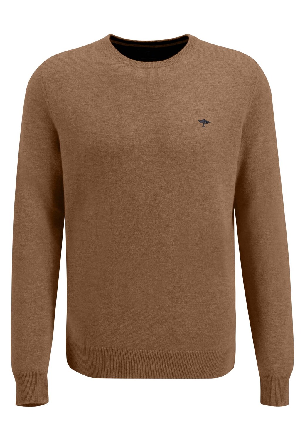 

Пуловер FYNCH HATTON O Neck, Merino Cashmere, цвет Walnut bro