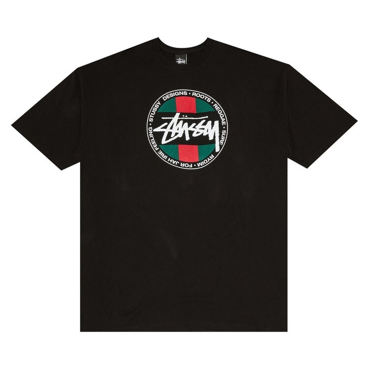 Футболка Stussy SS Stripe Do 'Black', черный