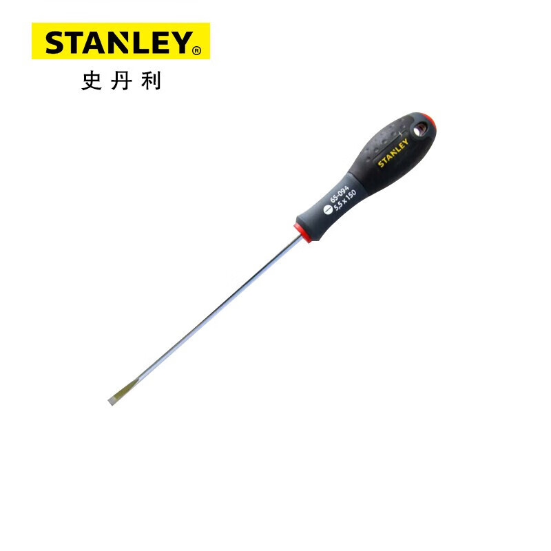 Stanley 65-094-14 Отвертка шлицевая с трехцветной ручкой 5,5х150мм