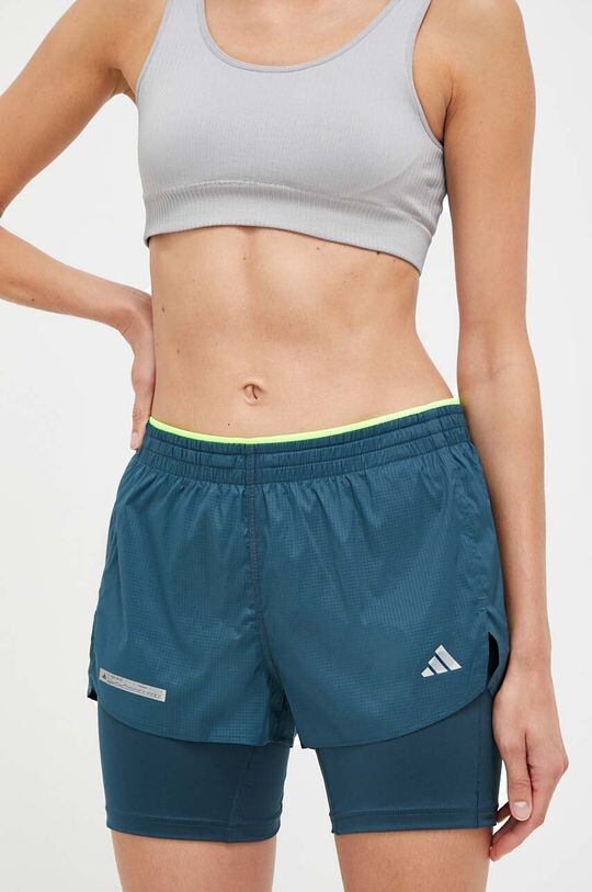 

Шорты для бега Ultimate adidas, зеленый
