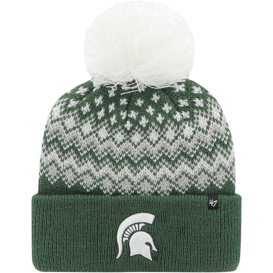 

Шапка 47 Michigan State Spartans, зеленый