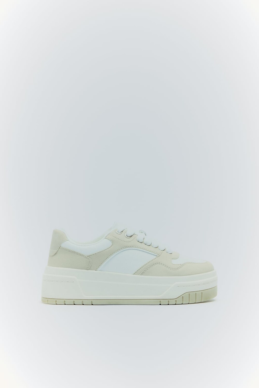 

Кроссовки на платформе ZARA, экру