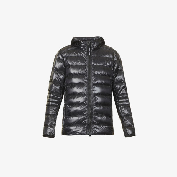 

Стеганая куртка-пуховик Crofton с капюшоном Canada Goose, цвет carbon