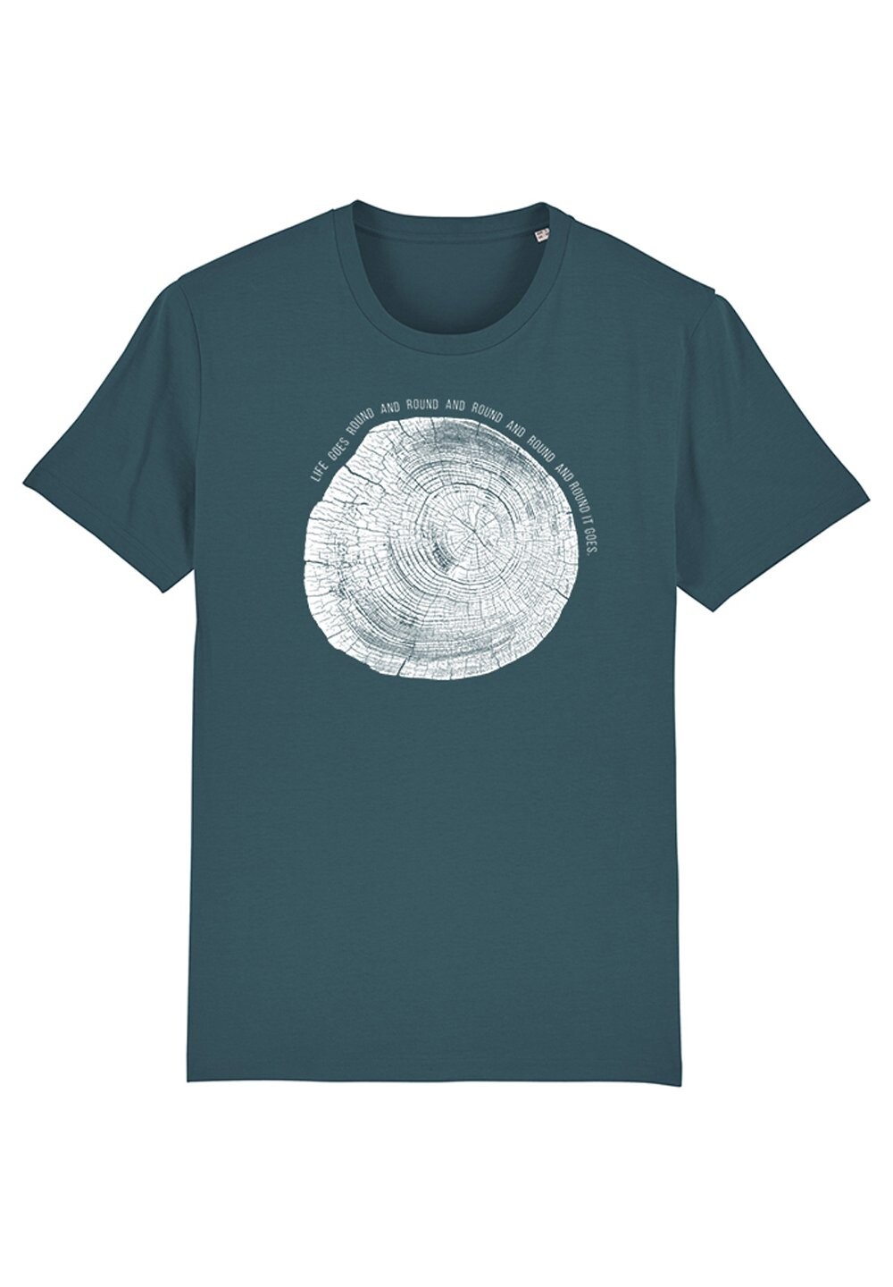 

Футболка с принтом BAUMSCHEIBE Watapparel, цвет stargazer