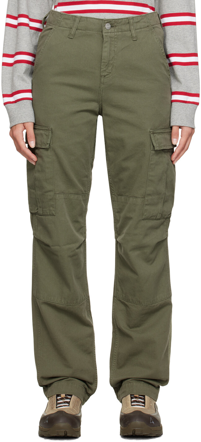 

Обычные брюки цвета хаки Carhartt Work In Progress