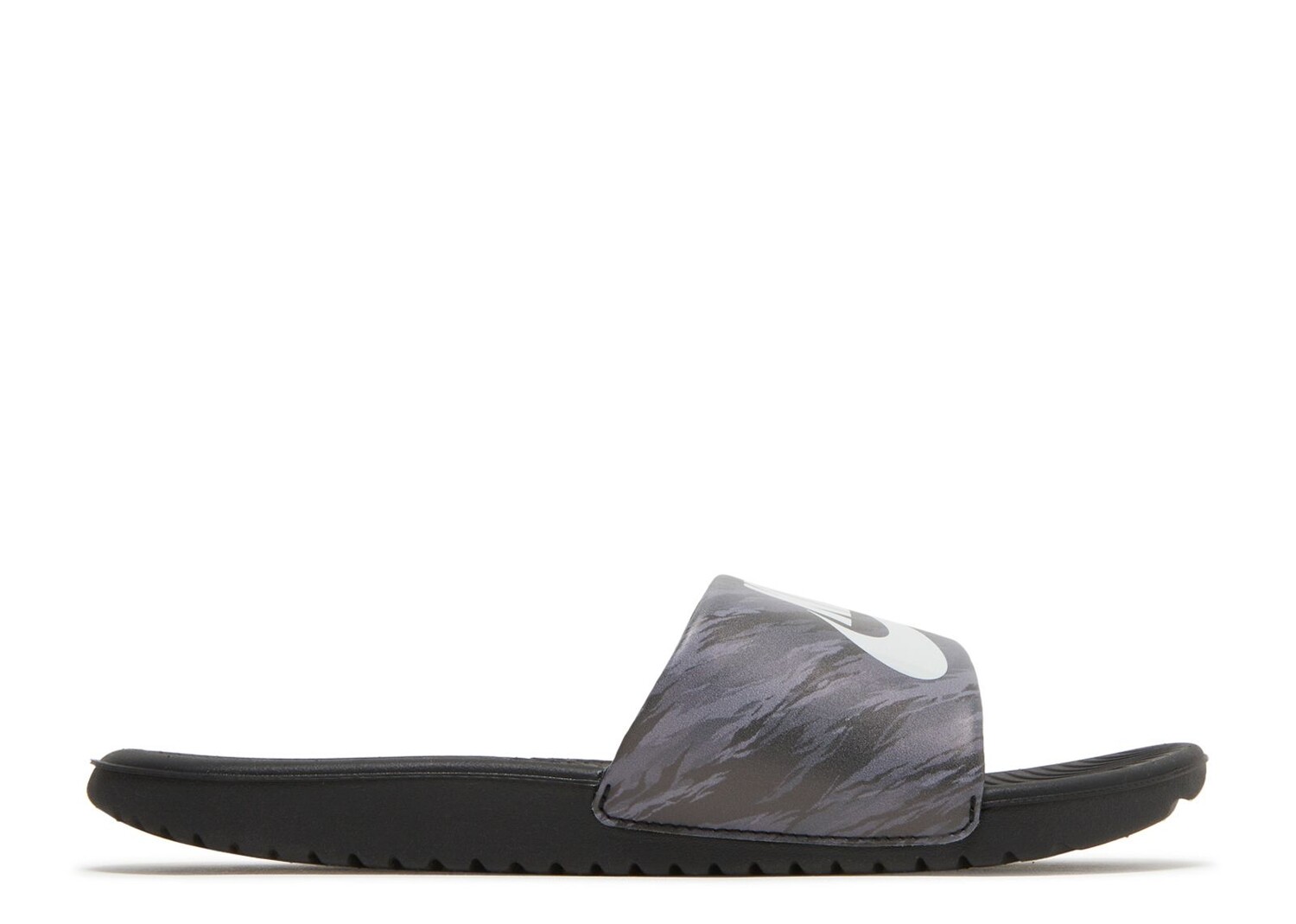 

Кроссовки Nike Kawa Se Slide Gs 'Black Pure Platinum Camo', черный
