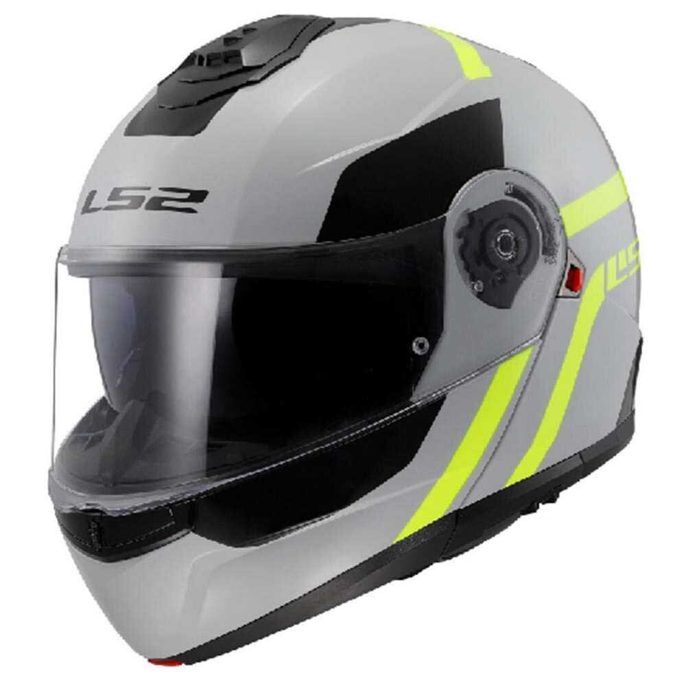 

Модульный шлем LS2 FF908 Strobe II Autox, серый