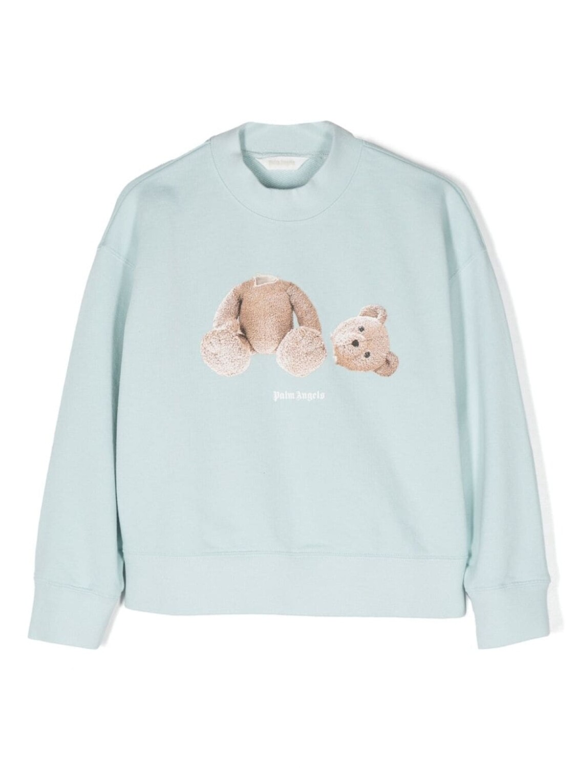 

Palm Angels Kids толстовка с принтом, синий
