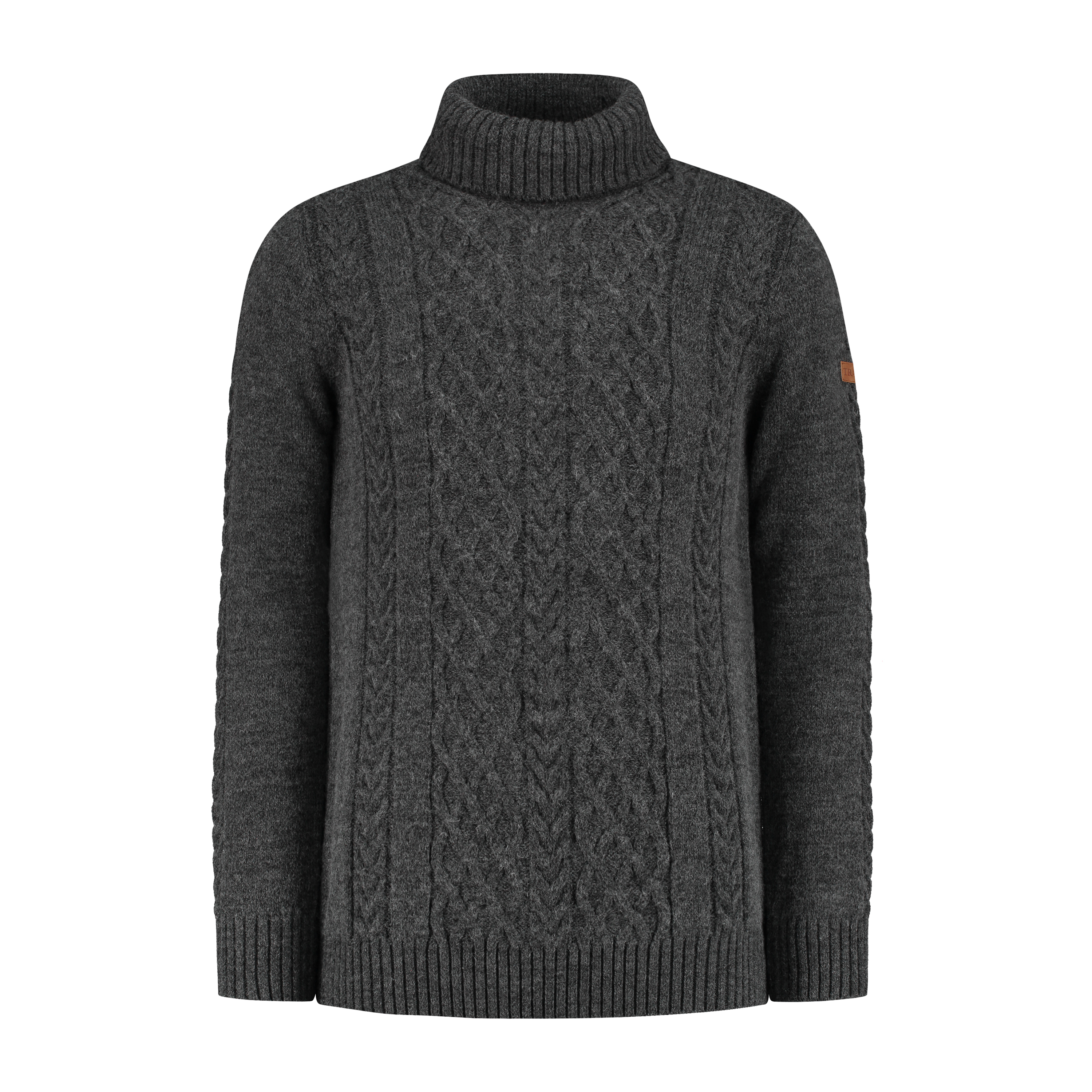 Пуловер Travelin' Coll Oulu, темно серый