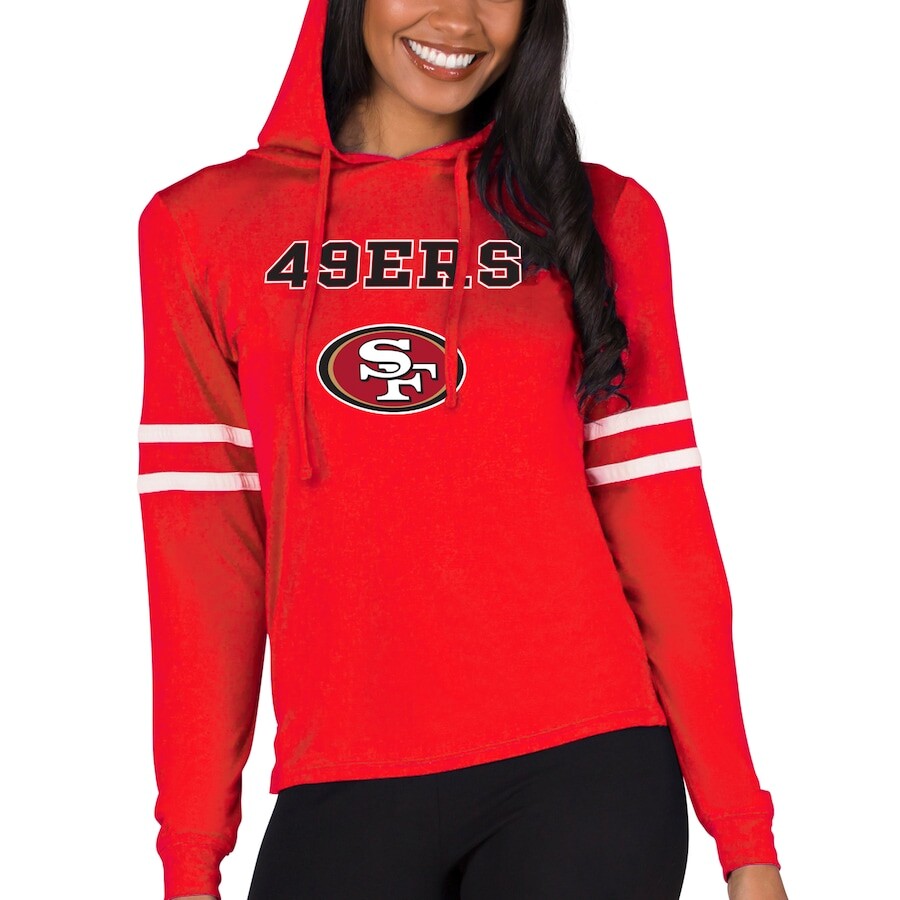 

Футболка с длинным рукавом Concepts Sport San Francisco 49Ers, красный