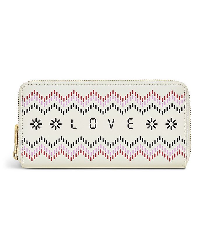 

Кожаный мини-кошелек на молнии по кругу Radley Fair Isle Radley London, белый