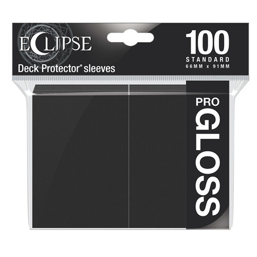 

Чехол для карточек Eclipse Pro Gloss Standard Sleeves: Jet Black (100) Ultra Pro