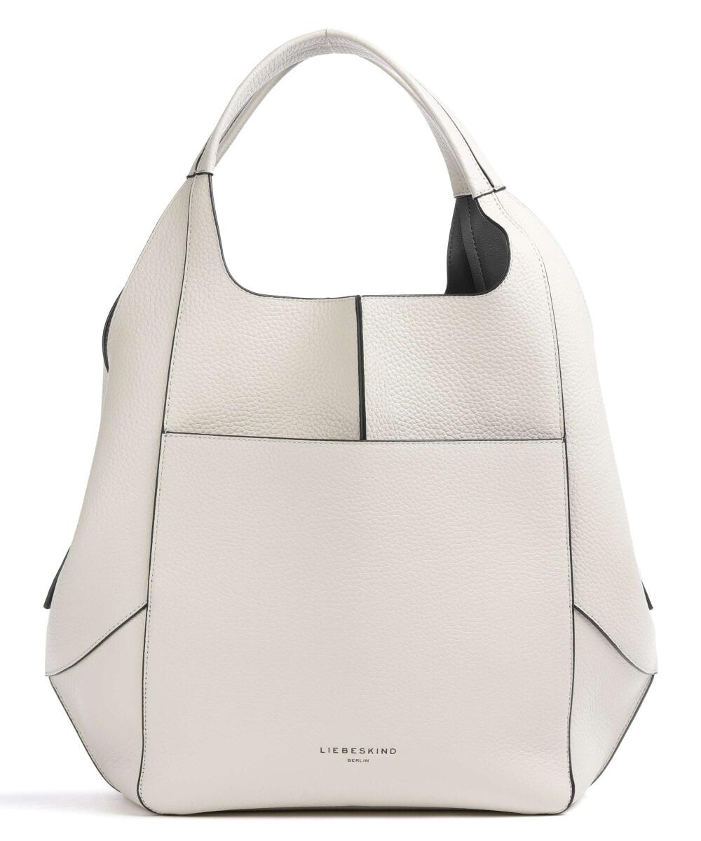 

Сумка-ведро Lilly Heavy Pebble L из зерненой кожи Liebeskind, белый