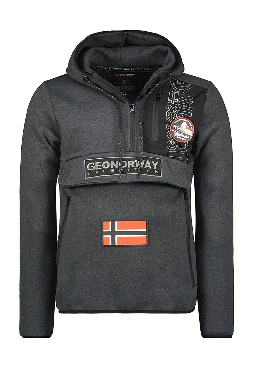 

Толстовка Feretico Eo Geo Norway, цвет dark grey