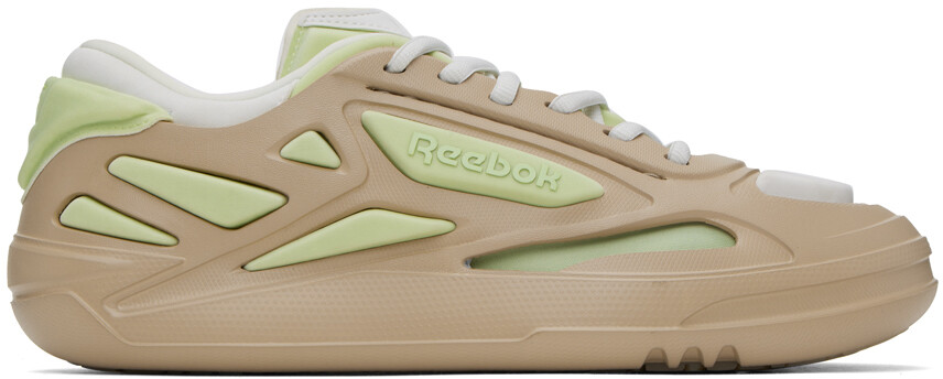 

Бежево-зеленые кроссовки Future Club C Reebok Classics