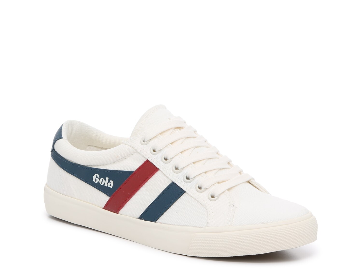

Кроссовки женские Gola Varsity, белый / темно-синий / красный