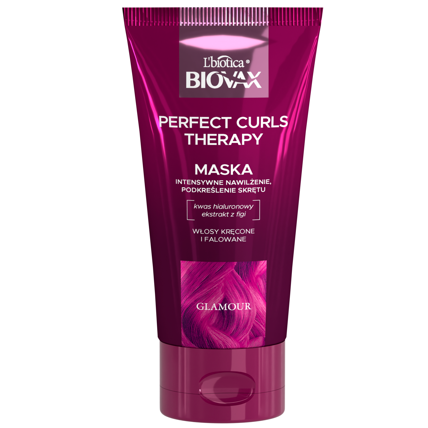 Увлажняющая маска для вьющихся волос Biovax Glamour Perfect Curls Therapy, 150 мл маска для вьющихся и волнистых волос brelil elasticizing