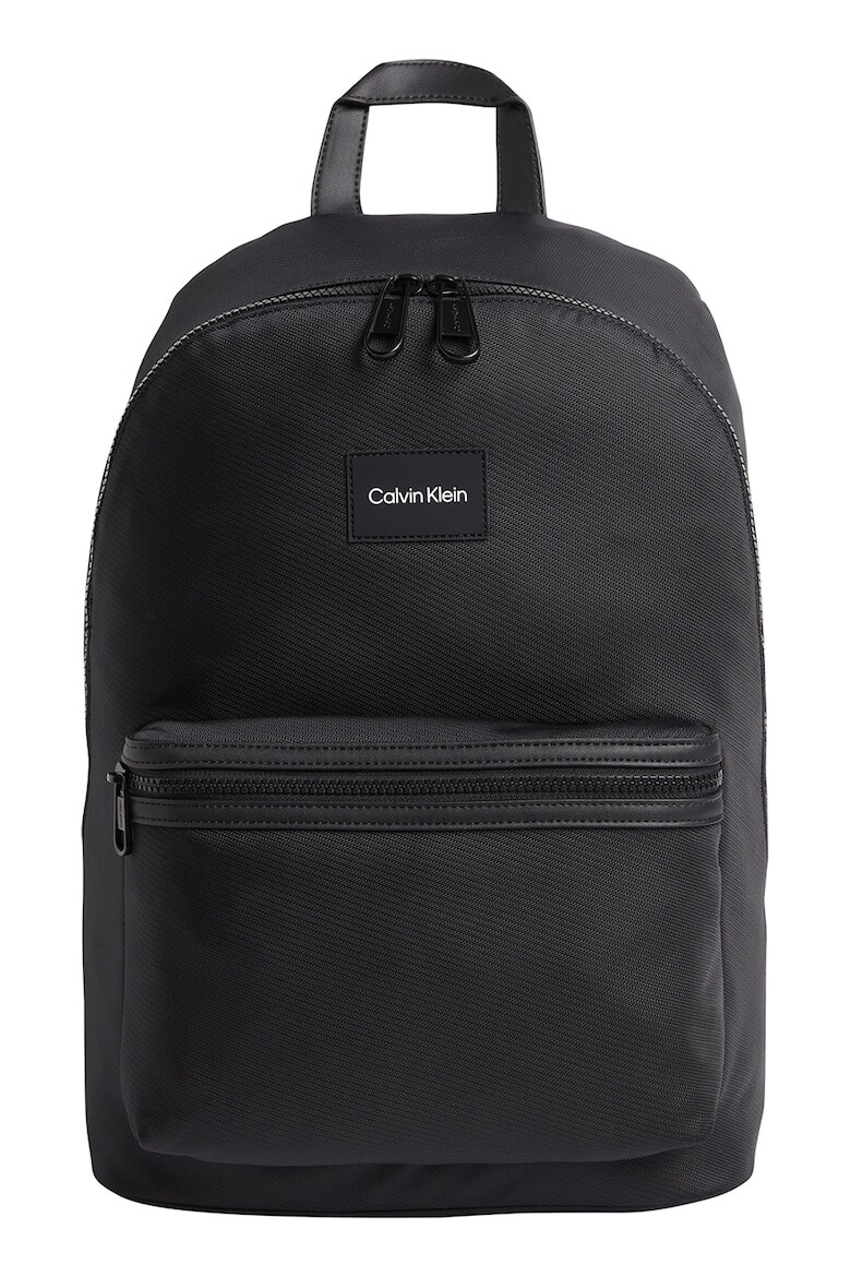 

Рюкзак с регулируемыми лямками и передним карманом Calvin Klein, черный