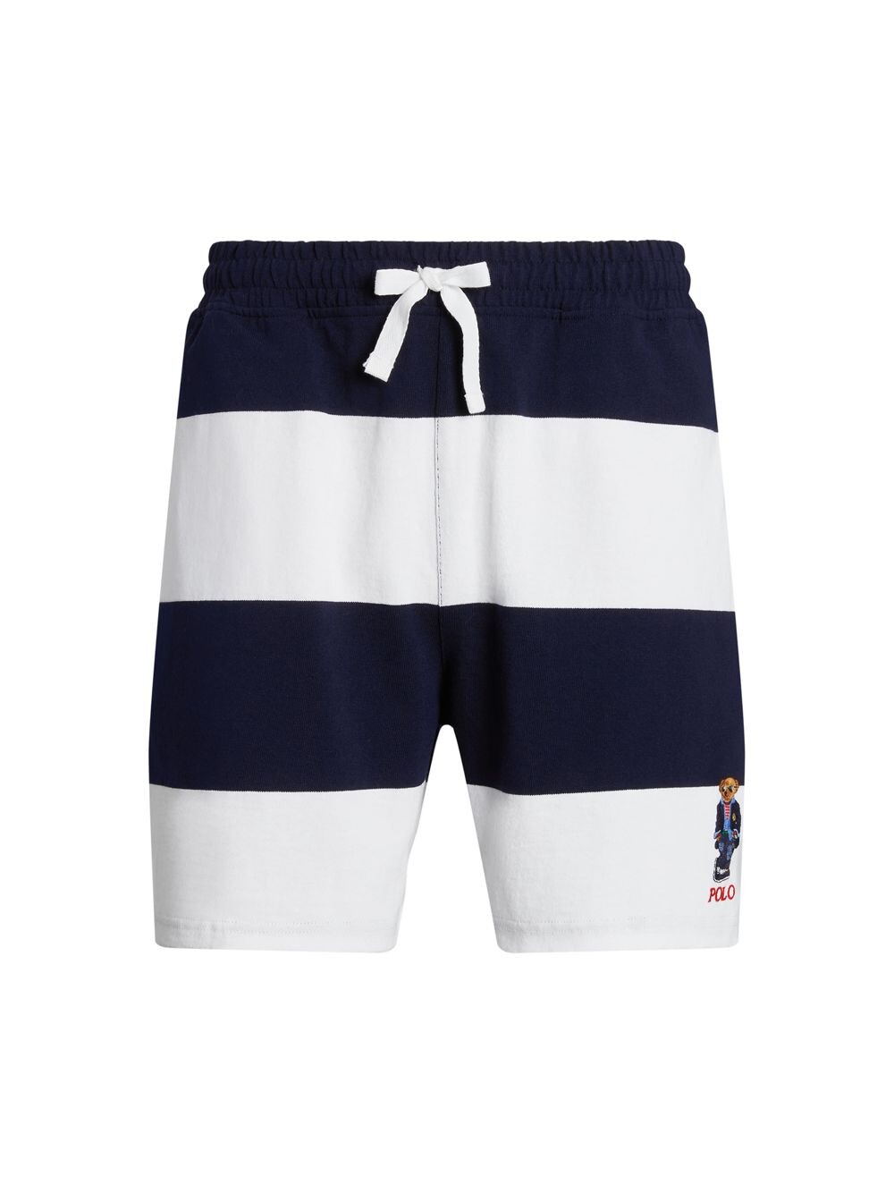 

Хлопковые шорты в полоску Polo Ralph Lauren, белый