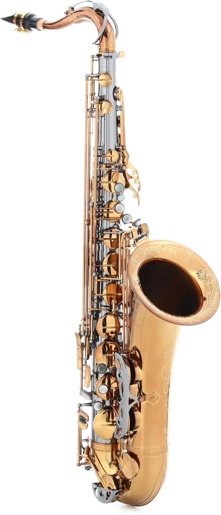 

Тенор-саксофон Growling Sax Origin Gen 3 — коричневое золото и черный никель