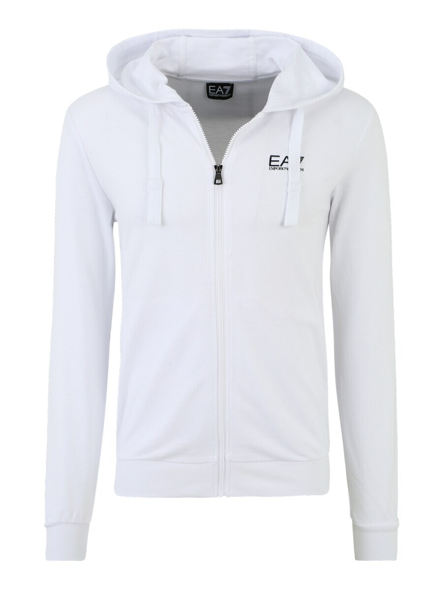 

Худи на молнии Ea7 Emporio Armani, белый