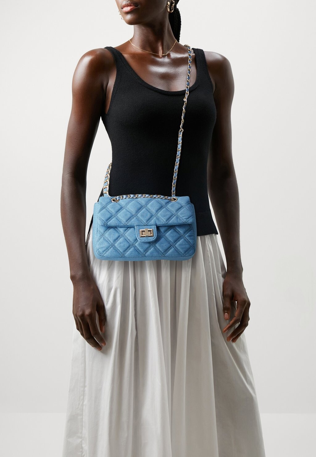 

Сумка на плечо Onlflorence Crossbody Bag ONLY, цвет blue denim/gold